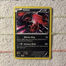 Pokémon Yveltal Cracked Ice Holo Card 078/146 Deck Exclusives 130 HP TCG
