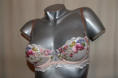 LISE CHARMEL Balkonett BH LIBERTINE EN FLEURS libre eclosion rosa 70B 70 B NEU