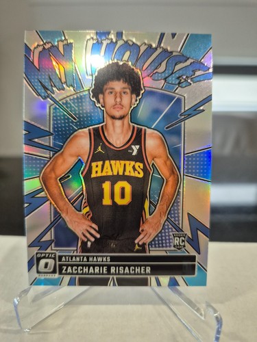 2024-25 Panini Donruss Optic My House! Zaccharie Risacher RC #13