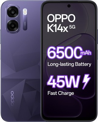 OPPO K14 5G Prism Violet 4 GB RAM 128GB Global Version Unlocked Dual SIM 5G .