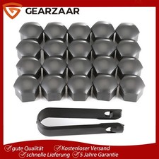 17mm für Radbolzen Radschrauben Radmuttern FÜR AUDI Bolzen Kappen Set FÜR Skoda