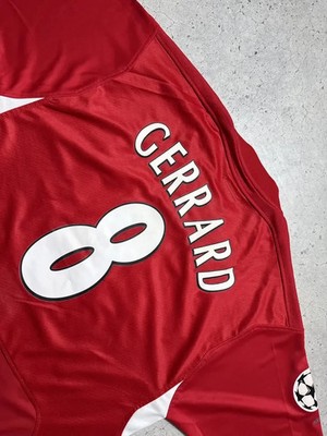 Reebok FC Liverpool 2004/2006 Gerrard #8 Soccer Jersey | eBay