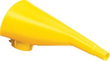 Eagle Plastic Funnel for Type I Metal Safety Cans, 5"x 7"x Pack of 1, Yellow