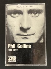 Phil Collins Face Value Cassette Tape