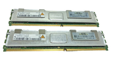 2x HYS72T256920EFA-3S-B2 Qimonda 2GB PC2-5300F-555-11-H0 Server Memory RAM