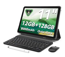 Tablet 11 inch Android 15 Tablets Octa-core 12GB RAM 128GB ROM 8000mAh Tab