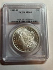 1881-O Morgan Silver Dollar PCGS MS63 Blast White