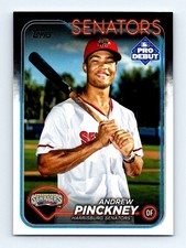 #PD-117 2024 Topps Pro Debut + Andrew Pinckney Senators