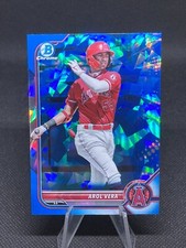 2022 Bowman Chrome Sapphire Arol Vera Prospects #BCP-101 Los Angeles Angels