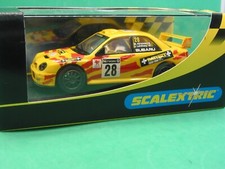 SCALEXTRIC c2492a Subaru Impreza WRC Battery + #28  BNIB