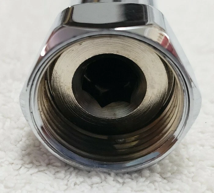 Conjunto de chuveiro Opella único Lev com enchimento de vaso cromado modelo # 290.105.110 com caixa - Imagem 4 de 4