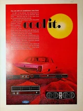 Original 1967 Ford AD: Cool it with air conditioners from Ford.