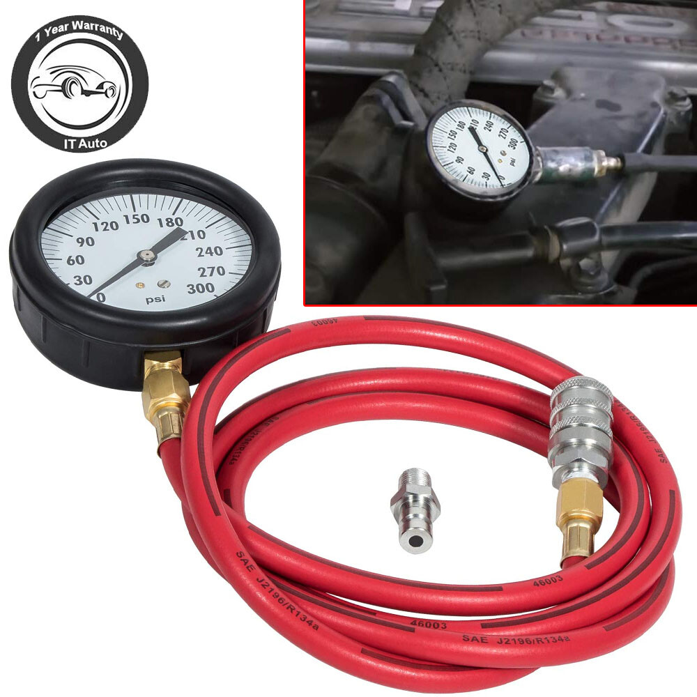 Fuel Pressure Gauge TU-32-20 Compucheck Fuel System Pressure Test Gauge For Cummins S Diesel Engine