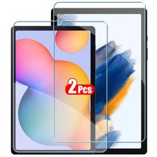 2PCS Tempered Glass Screen Protector for Samsung Galaxy Tab S8 Ultra Plus S6 Lit