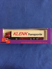 B&S  1/87 semirimorchio frigo MERCEDES SK 88 1850 KLENK da collezione