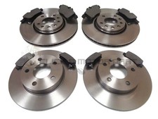 VAUXHALL ASTRA H MK5 1.9 CDTi 120 150 SRi FRONT & REAR BRAKE DISCS MINTEX PADS