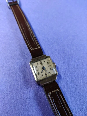 Titus - Damenuhr - 1549 - Gold 18k - art deco - 1950er - Bild 1 von 4