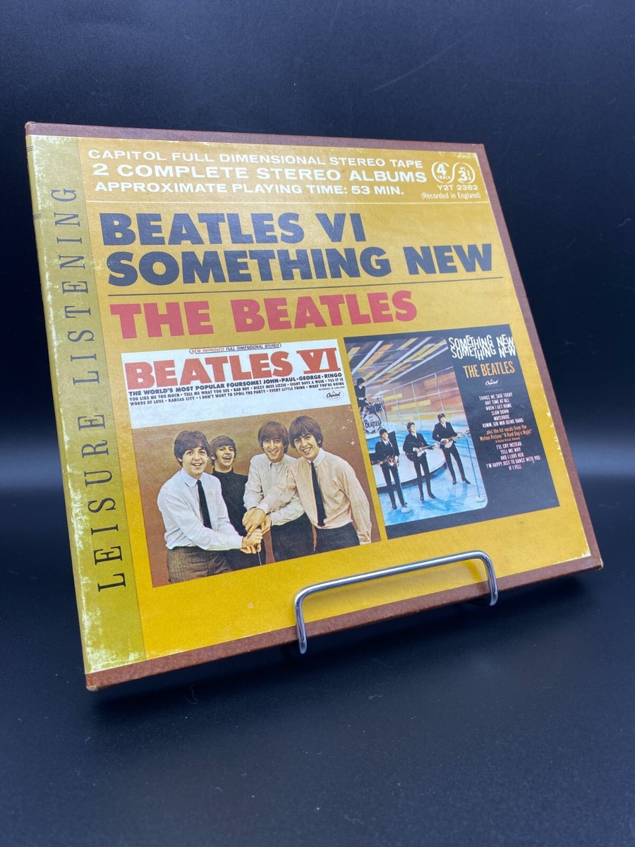 Beatles VI/Something New 4-Track Reel-to-Reel Tape Y2T 2382