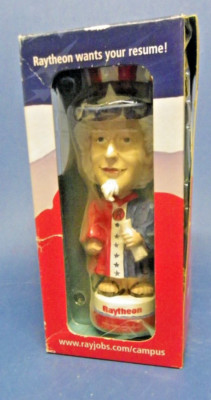 Raytheon Uncle Sam 8'' Bobblehead 2003 New Open Box (Box has some wear)
