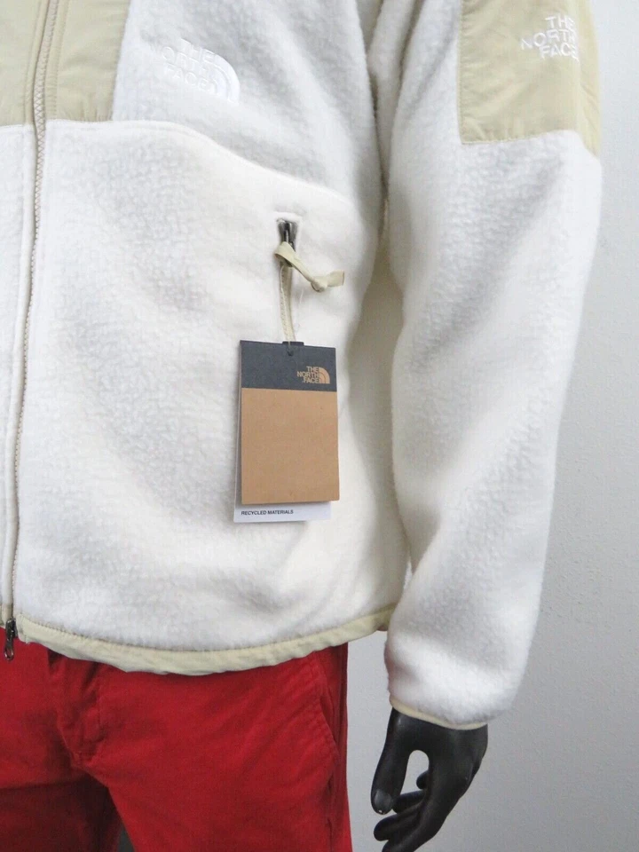 Mens The North Face 1994 HR Sherpa Denali Full Zip Heavy Fleece Jacket 94 White - Image 4 of 4