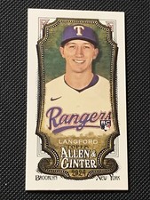2024 Topps Allen & Ginter Wyatt Langford Mini A&G Back SP Rookie RC - Rangers