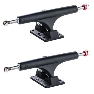 Ace Trucks MFG Skateboard Trucks AF1 Matte Black 66 (9.0'') Pair