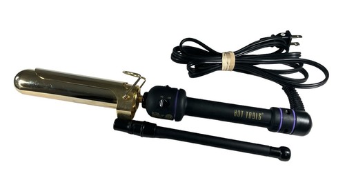 Hot Tools Curling Iron Gold Barrel Model 1130CN Pro Artist 1-1/4” Salon Marcel