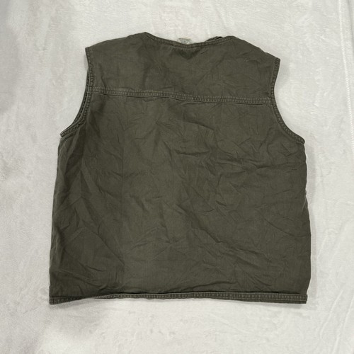 Vintage LL Bean Utility Outdoor Vest Boy’s 14-16 - Picture 4 of 4