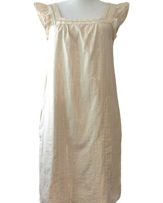marc jacobs striped silk dress Navy striped silk dress, cream and yellow Marc by Marc Jacobs. Navy blue  ref.JC105063 (Sold)