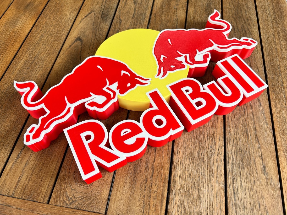 レッドブルサインライト Redbull Insegna targa luminosa Red Bull lighted sign led