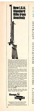 1967 Print Ad Anschutz Savage New I.S.U. Standard Rifle from Anschutz