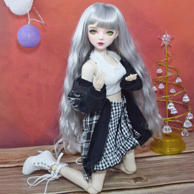 60cm 24in SD Ball Jointed BJD Doll Changeable Eyes DIY Girls Gift