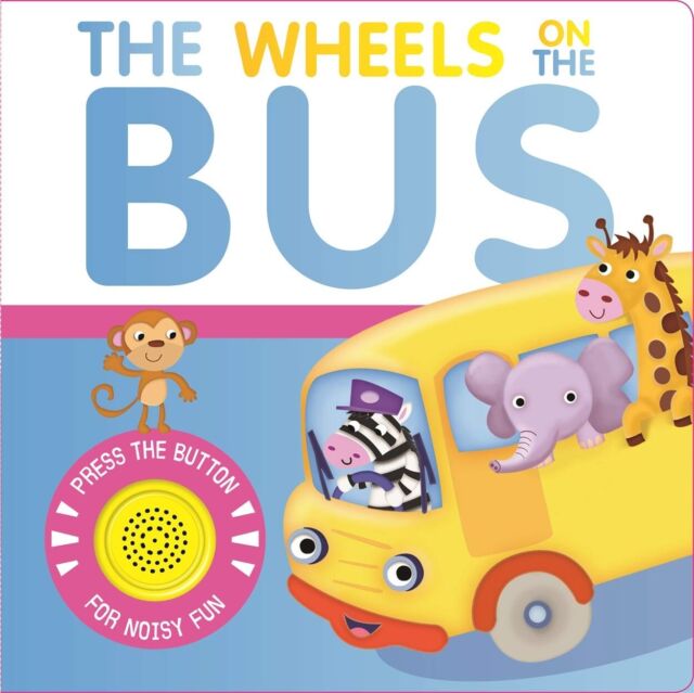 Wheels on the Bus Sound Book babies 0-3 years New Birthday/ Christmas Gift