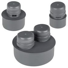 Belüftungsventil Ø DN50 DN75 DN110 Rohrbelüfter Entlüftungshaube Abwasserrohr