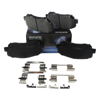 Akebono ProACT Front Ceramic Disc Brake Pad Set For Jeep Cherokee Mazda CX-5