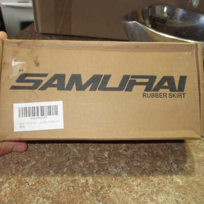 NEW Samurai Carbon Rubber Car Skirt With Adhesive & Hardware FREE Shipping