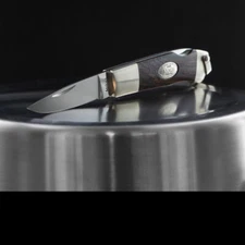 Moki VIP INS Folding Knife 1.75 Mirror Finish VG-10 Steel Blade Ironwood Handle