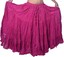 Jupe Longue Gypsy 4 Volants 25 Yards Wevez - Tribal, Flamenco, Taille L, Marron