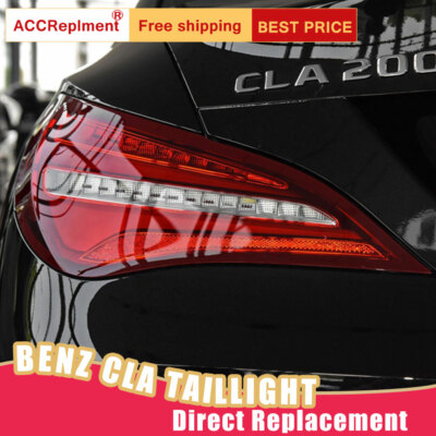 For Mercedes-Benz CLA LED Tail Light Assembly Red Color LED Rear