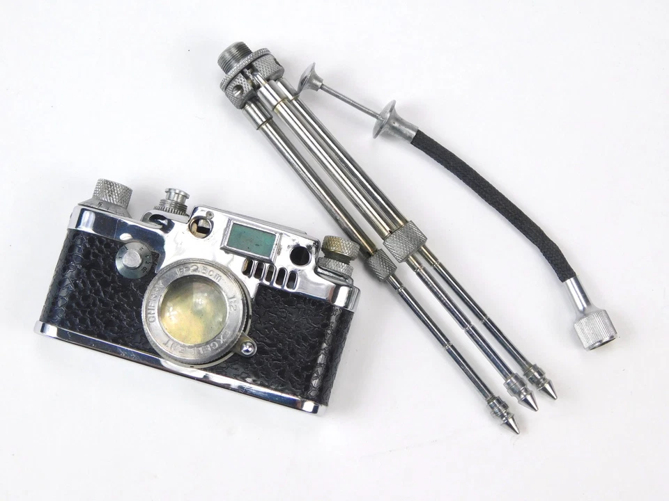 Encendedor de mesa Lumix vintage ocupado Japón hecho en Japón para cámara Foto 3 de 4