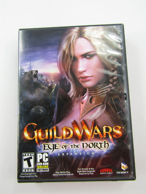 Guild Wars Eye of the North Expansion PC DVDROM Online Case Manuals ONLY No Disc