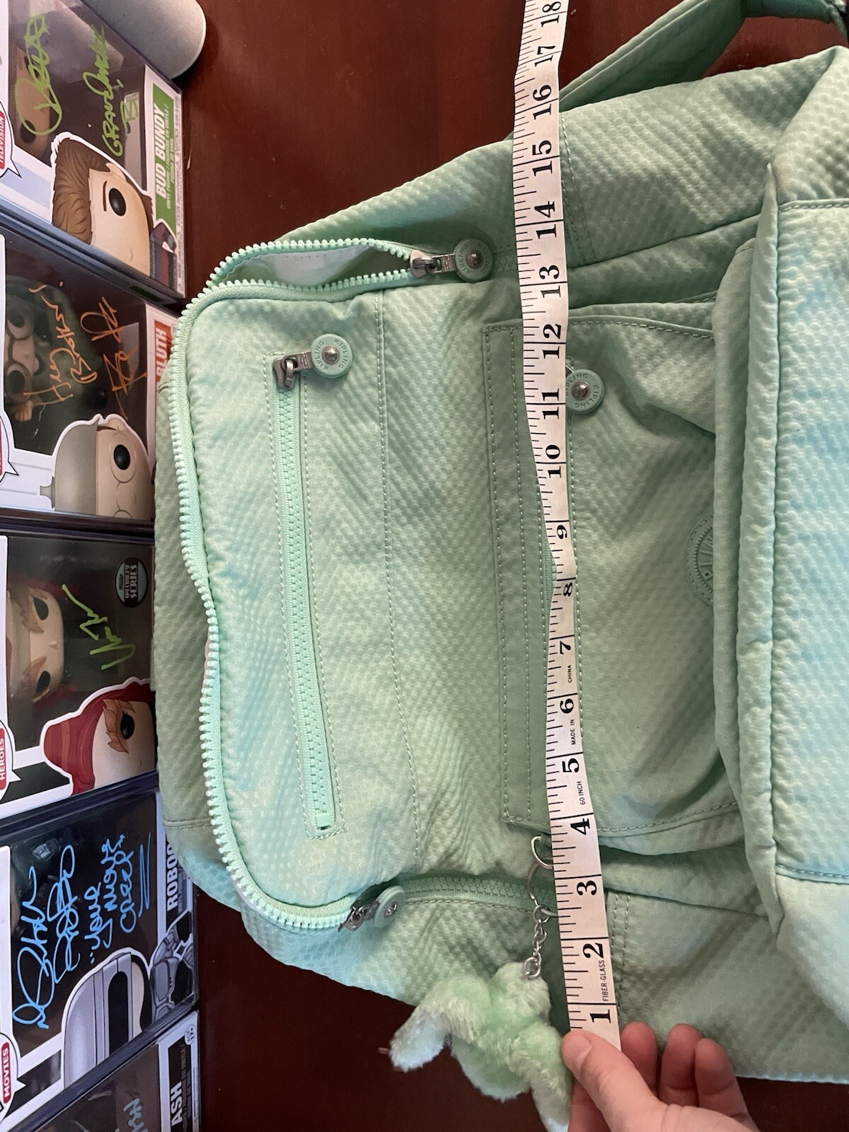 Kipling Caity Medium Backpack W/ Monkey Charm - S… - image 8