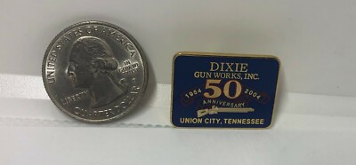2004 50th Anniversary Dixie Gunworks Union City Tennessee Advertising Pin