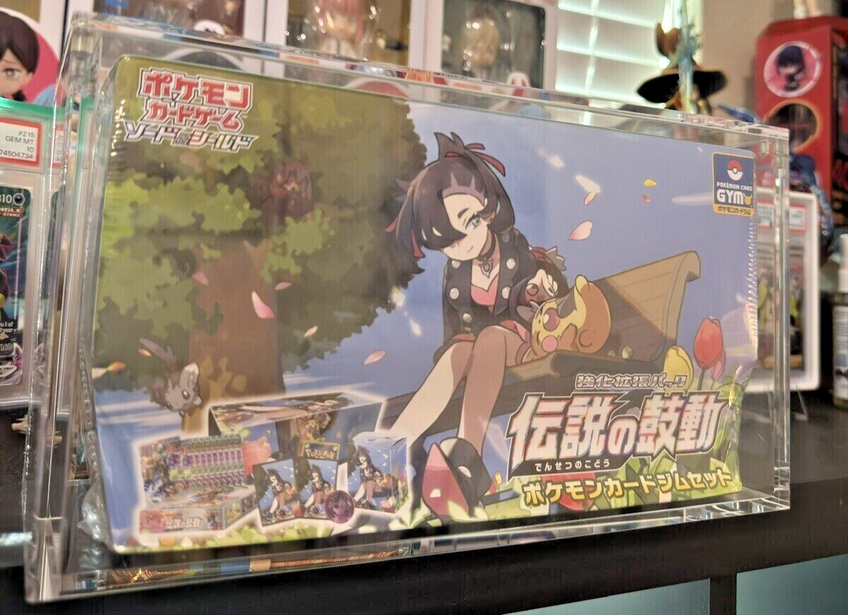 Acrylic Magnetic Case for Eevee Heroes Gym,Legendary Heart beat