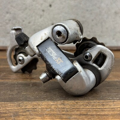 Dérailleur Arrière Shimano Deore XT RD-M735 Vintage 7 Vitesses - Cage Longue - Pour VTT
