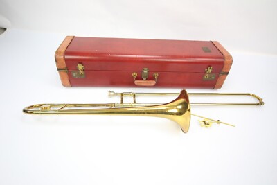 H.N. White KING LIBERTY 2B Trombone excellent 1951 vintage tenor original case