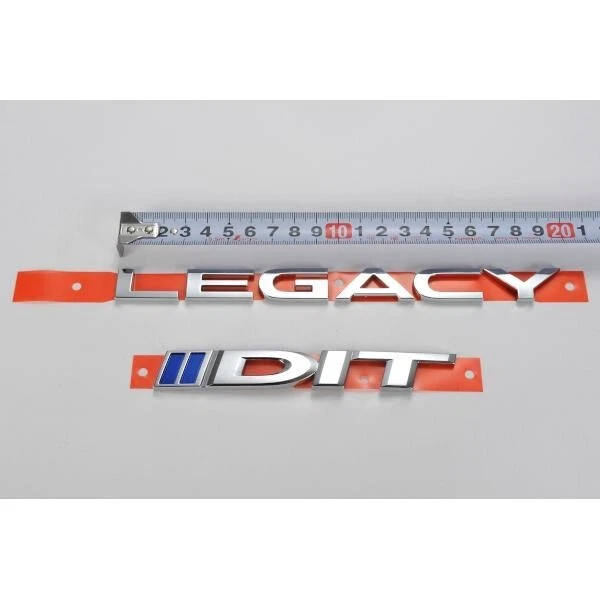 Original Subaru emblema trasero Legacy DIT wagon STi 93073AJ710 Foto 3 de 4