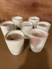 Set Of 7 FRANKOMA POTTERY Tumblers Cups Ceramic