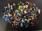 Lego Minifigure 40+  Lot + Accessories: Starwars, Marvel, Batman, Ninjago, Etc