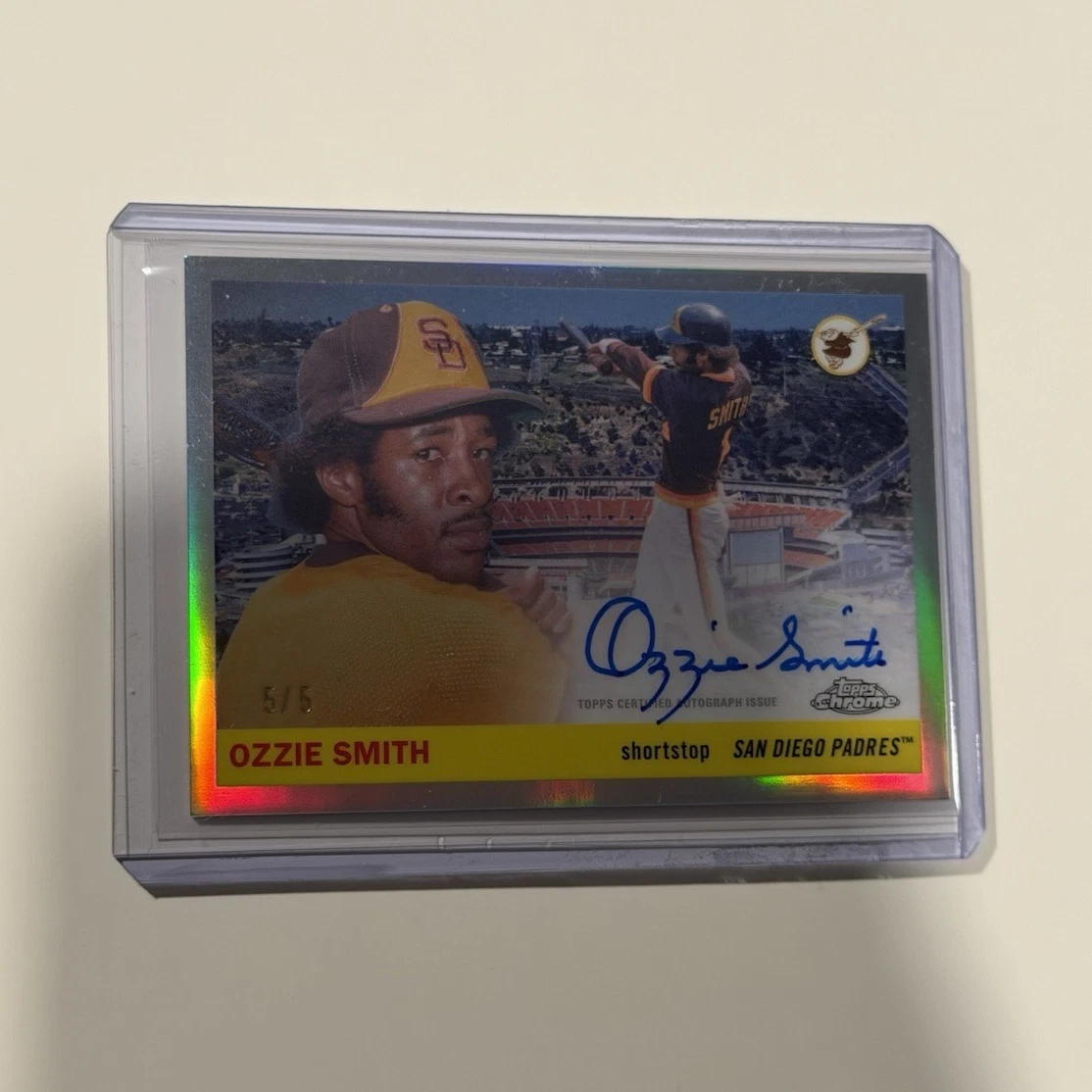 Ozzie Smith Autograph Baseball Cards for sale | eBay